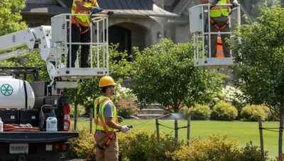 Royal Oak, MI deer deterrent service protecting trees, shrubs, and landscaping from browse damage