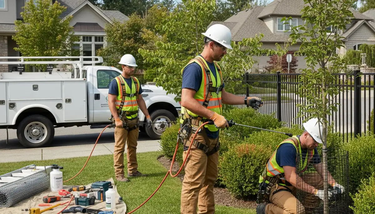 Royal Oak, MI deer deterrent service protecting trees, shrubs, and landscaping from browse damage