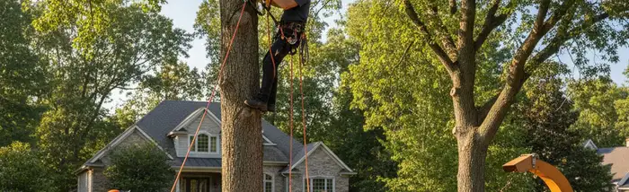 Royal Oak, MI tree service hero image for professional tree trimming and removal