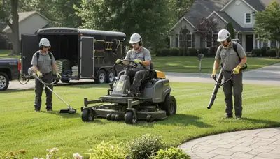Royal Oak, MI tree service team trimming and maintaining trees for a neat, healthy landscape