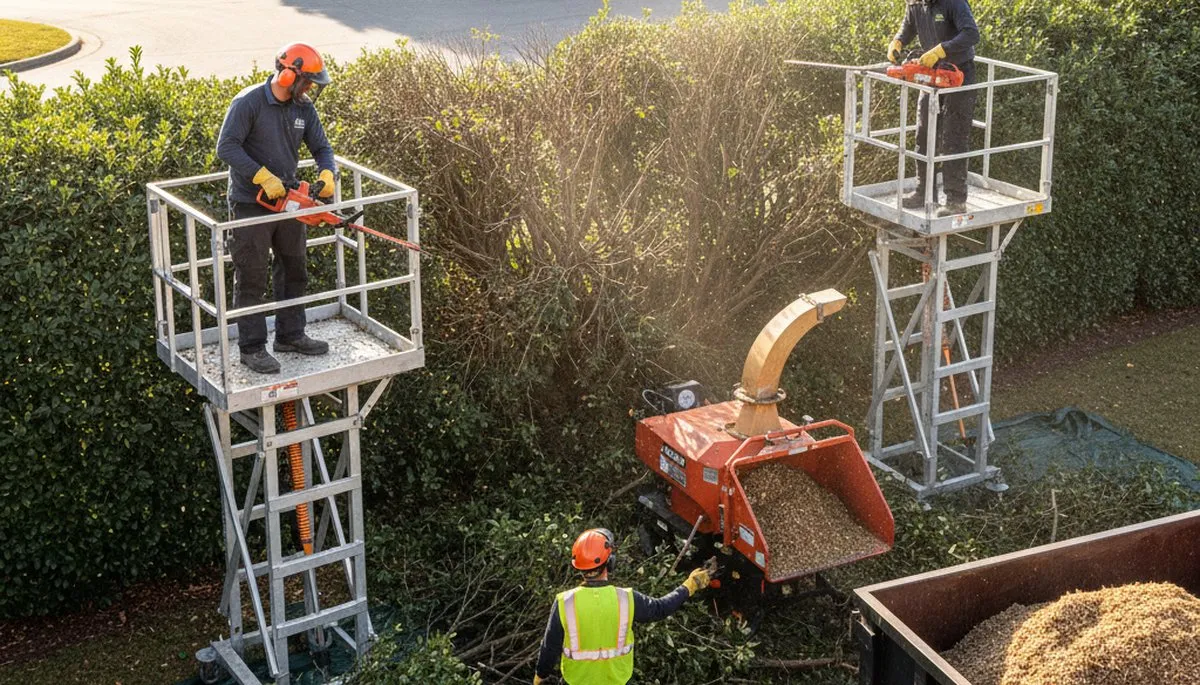 Shrub removal service in Royal Oak, MI for overgrown residential properties