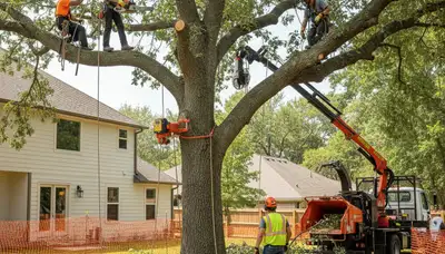 Tree removal service in Royal Oak, MI for safe removal of dead and hazardous trees