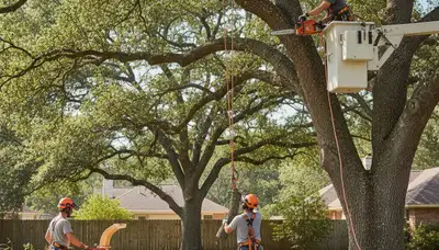 Tree trimming service in Royal Oak, MI for safer, healthier trees on a residential property